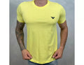 Camiseta Armani Estampa no busto , gola redonda, manga curta e barra reta. - Quality Goods