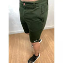 Bermuda Sarja verde militar - Quality Goods