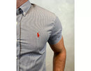 Camisa Manga Curta PRL Tricoline Xadrez - Quality Goods