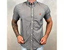 Camisa Manga Curta PRL Tricoline Xadrez - Quality Goods
