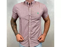 Camisa Manga Curta PRL Tricoline Xadrez - Quality Goods