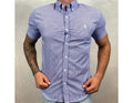 Camisa Manga Curta PRL Tricoline Xadrez - Quality Goods