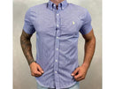 Camisa Manga Curta PRL Tricoline Xadrez - Quality Goods