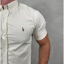 Camisa Manga Curta Micro Xadrez