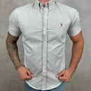 Camisa Manga Curta Micro Xadrez