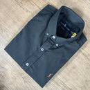 Camisa Manga Curta Xadrez Marrom