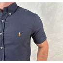 Camisa Social Manga Curta RL