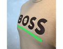Camiseta Boss manga curta e barra reta - Quality Goods