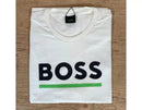 Camiseta Boss manga curta e barra reta - Quality Goods