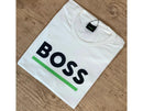 Camiseta Boss manga curta e barra reta - Quality Goods